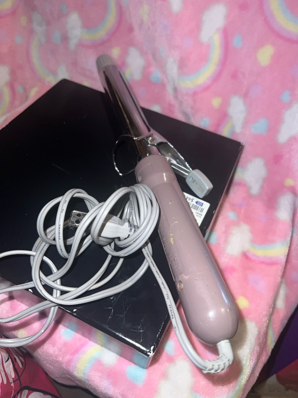 Helen &troy Pink Ceramic Curling Wand - Slim Barrel